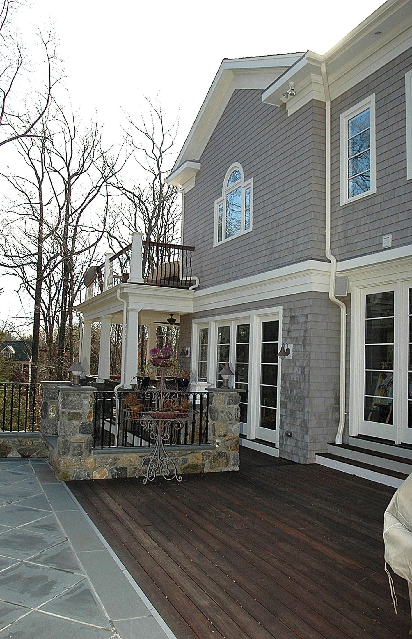 REAR DECK, OUTDOOR KITCHEN & POOL  