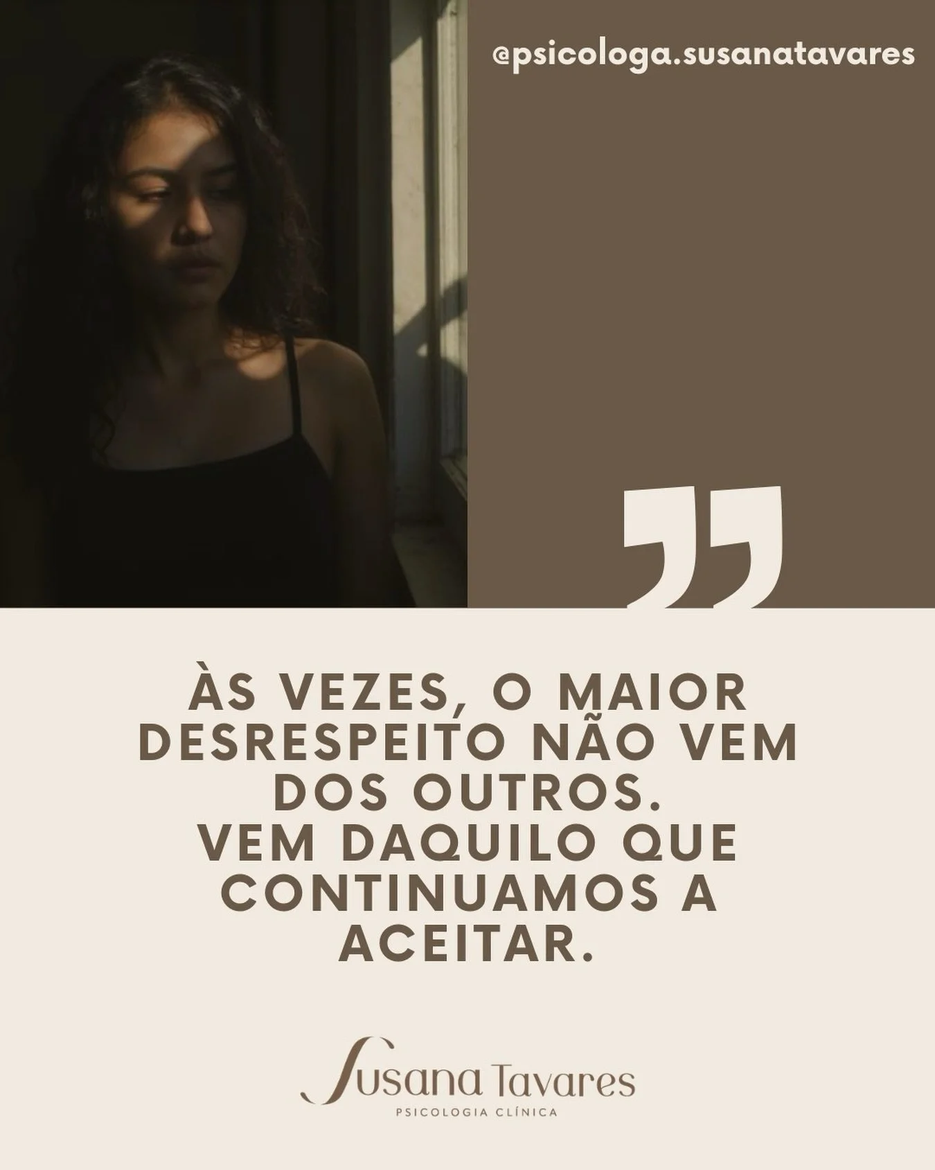 Quando pensamos em desrespeito, tendemos a olhar primeiro para aquilo que o outro faz: a mentira, a incoer&ecirc;ncia, a aus&ecirc;ncia, a falta de considera&ccedil;&atilde;o, a indiferen&ccedil;a, a manipula&ccedil;&atilde;o, a desvaloriza&ccedil;&a