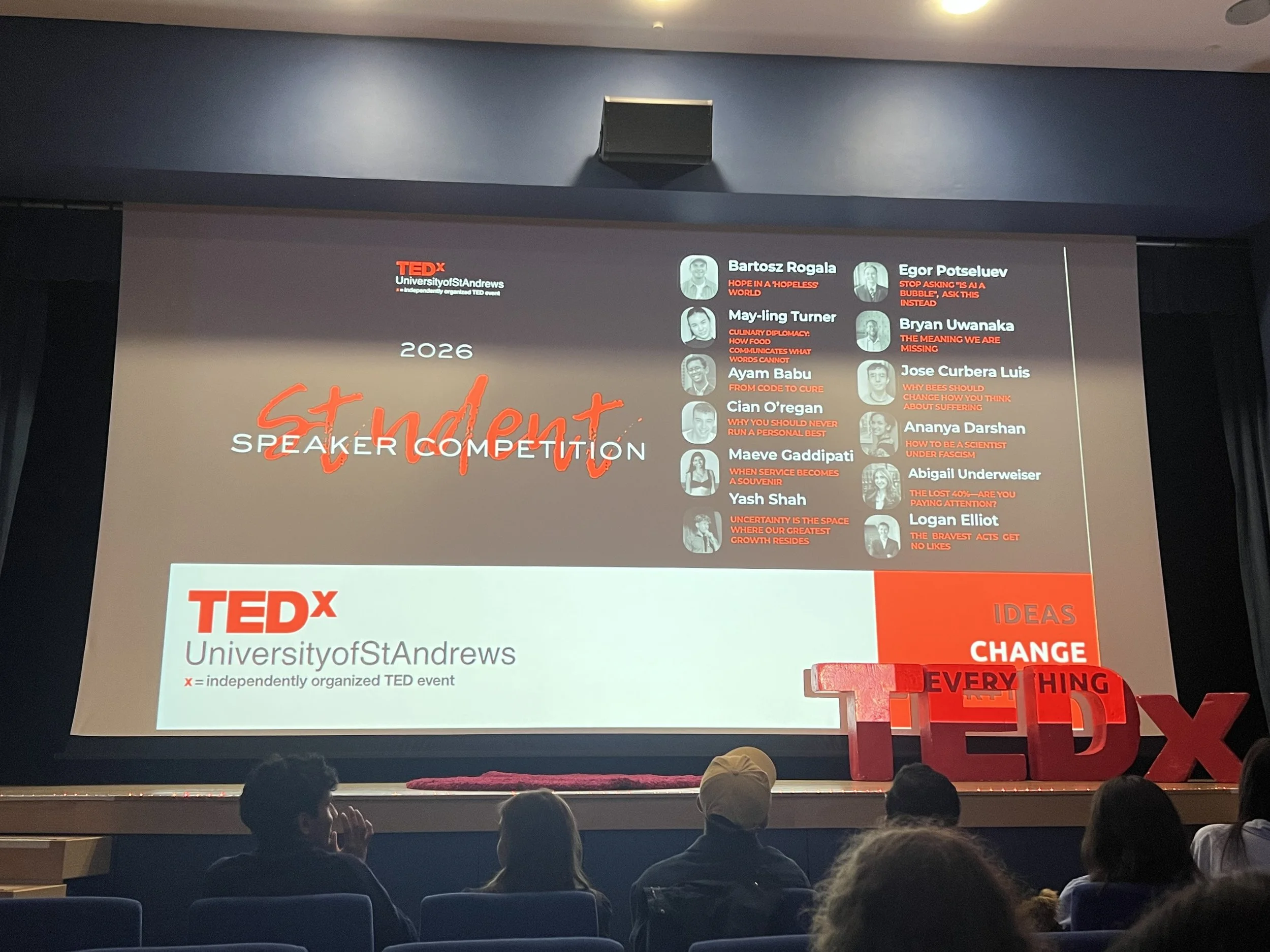 TEDx Student Speakers 2026 — Education for Hope