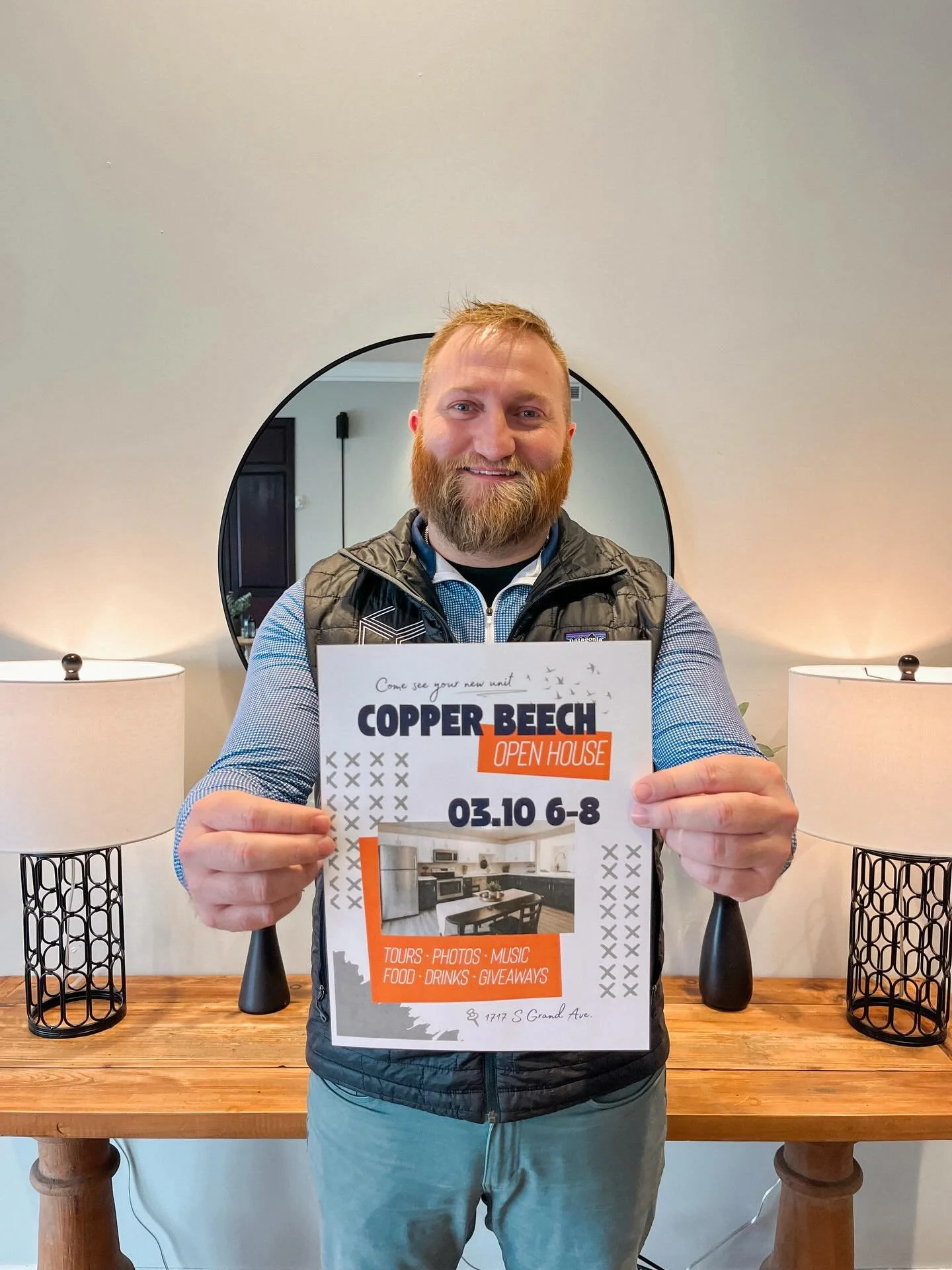 HEY RESIDENTS❕❕

Make sure your calendars are marked because the day is almost here, our open house is only 4 days away!🤩

Make sure you come to Copper Beech&rsquo;s open house on 3/10 from 6pm-8pm! There will be food, drinks, giveaways, photos, mus