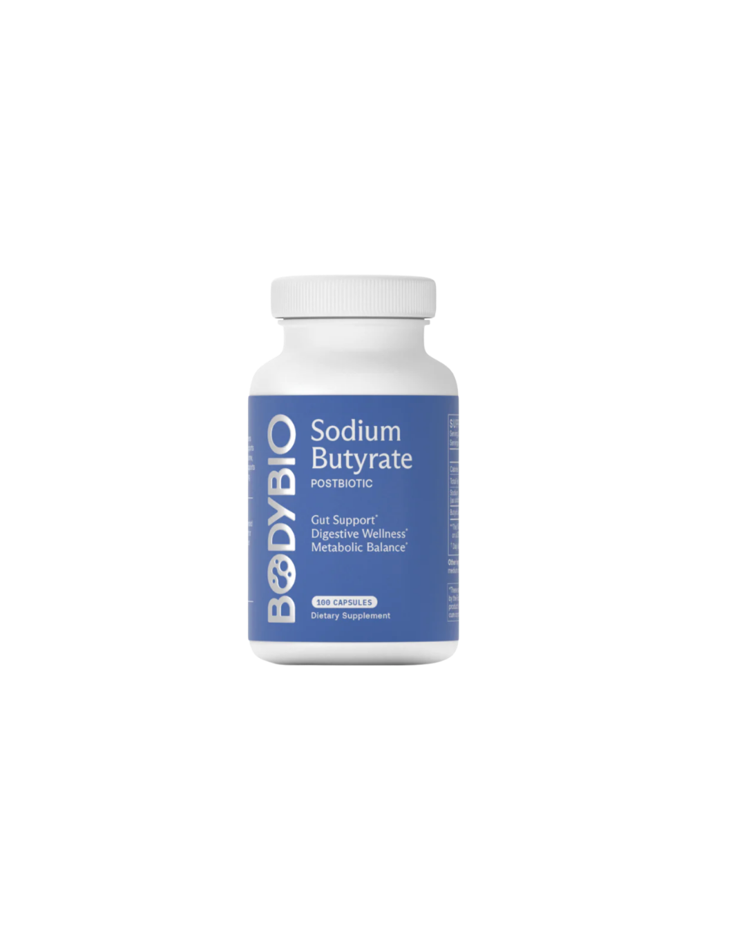 Body Bio Sodium Butyrate: Gut Health Supplement