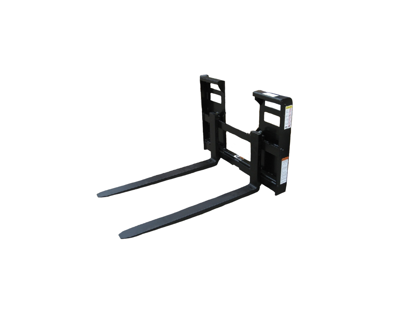 NEW Worksaver Universal Skid Pallet Forks | Step Through | Rail Style | Rated 4,000 lbs.