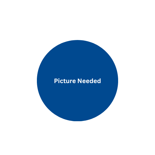 A circle with a blue center that says 'Picture Needed', surrounded by black space.