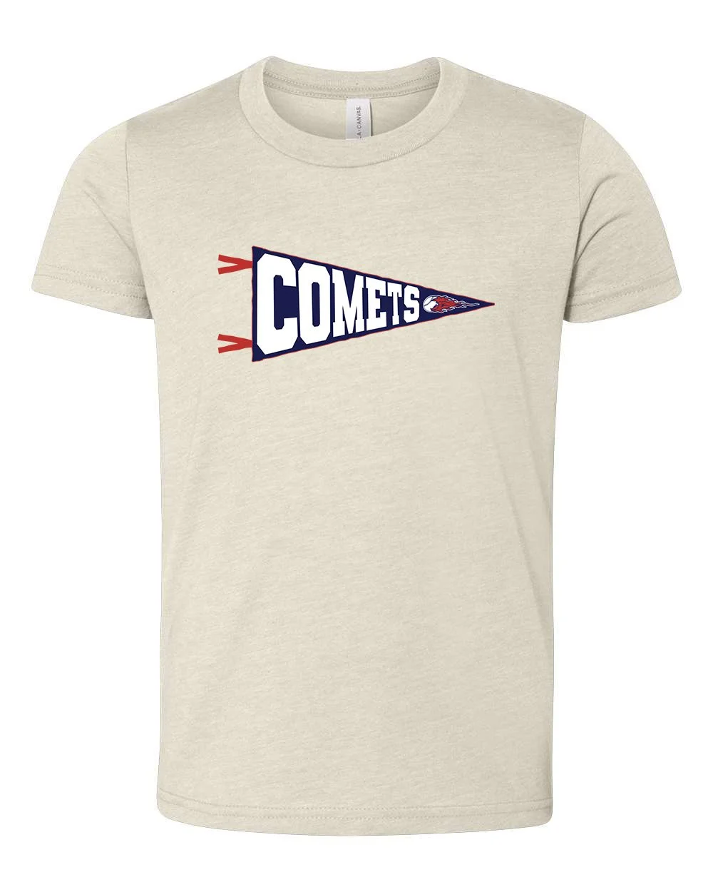 Comets Softball Pennant Tee