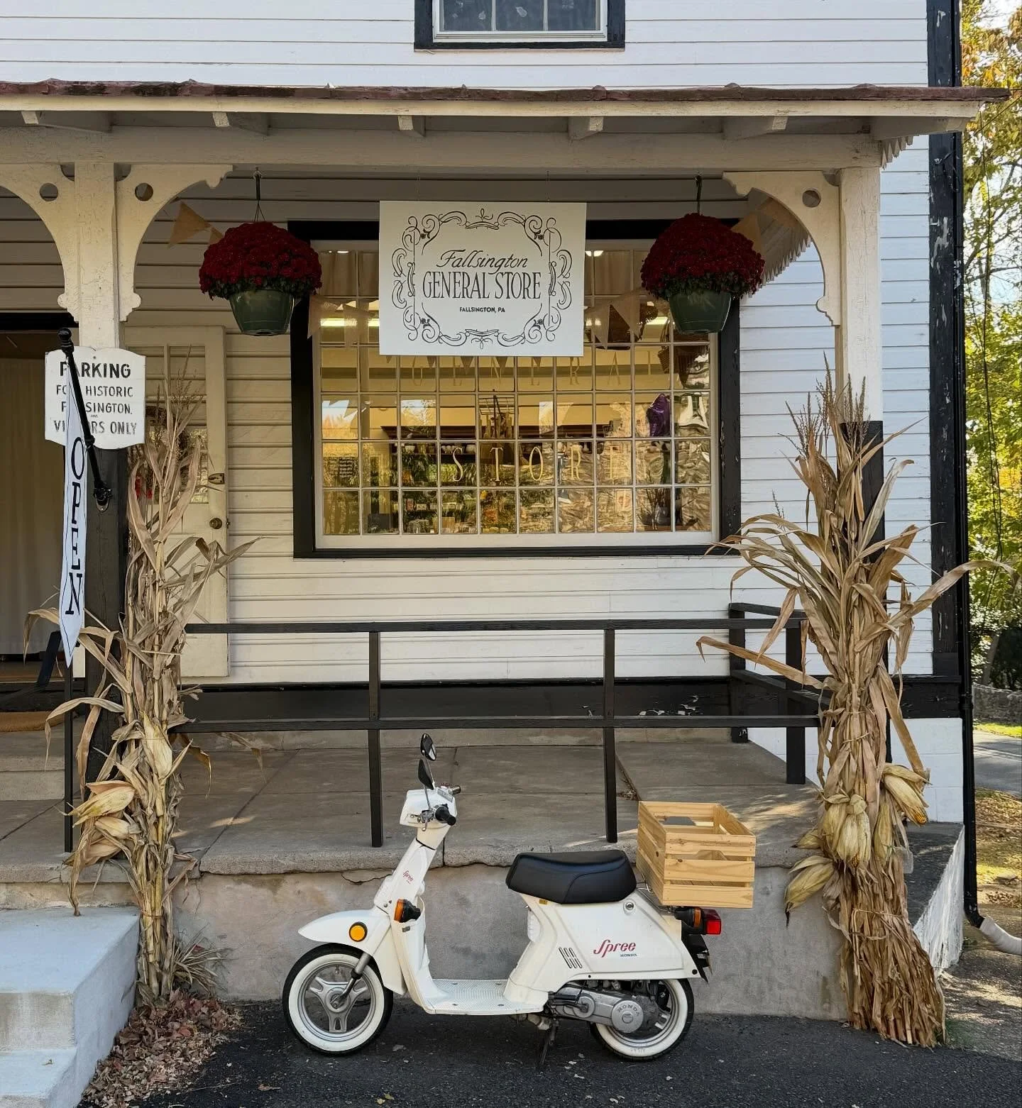 We&rsquo;re open until 2pm today! Stop in and say hi! We will also be open tonight from 5:30pm-8:00pm during the @hfipa Spirits of the Past tours 👻👻👻👻