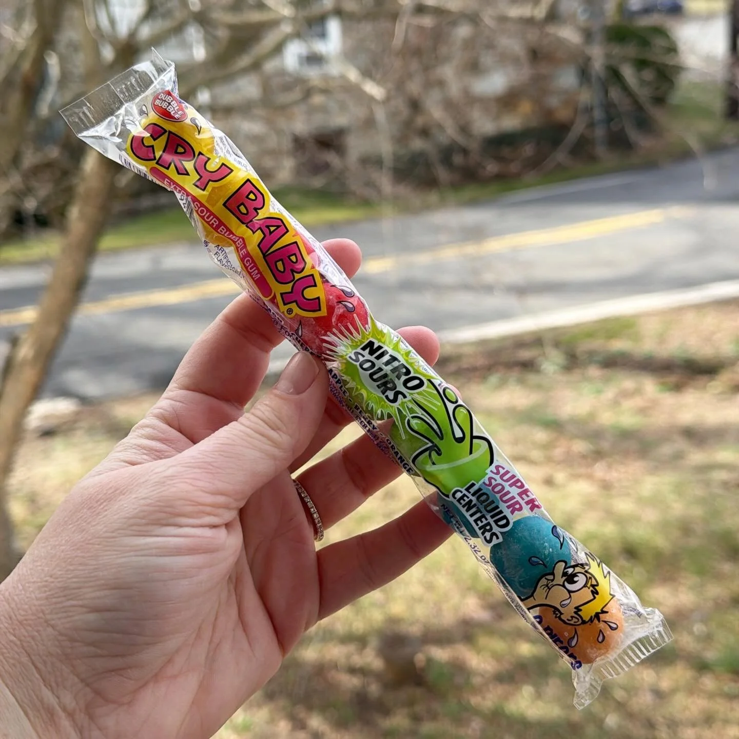 I vividly remembered how these make your mouth feel and I haven&rsquo;t had one since the 90&rsquo;s. Remember Cry Baby gum?! lol