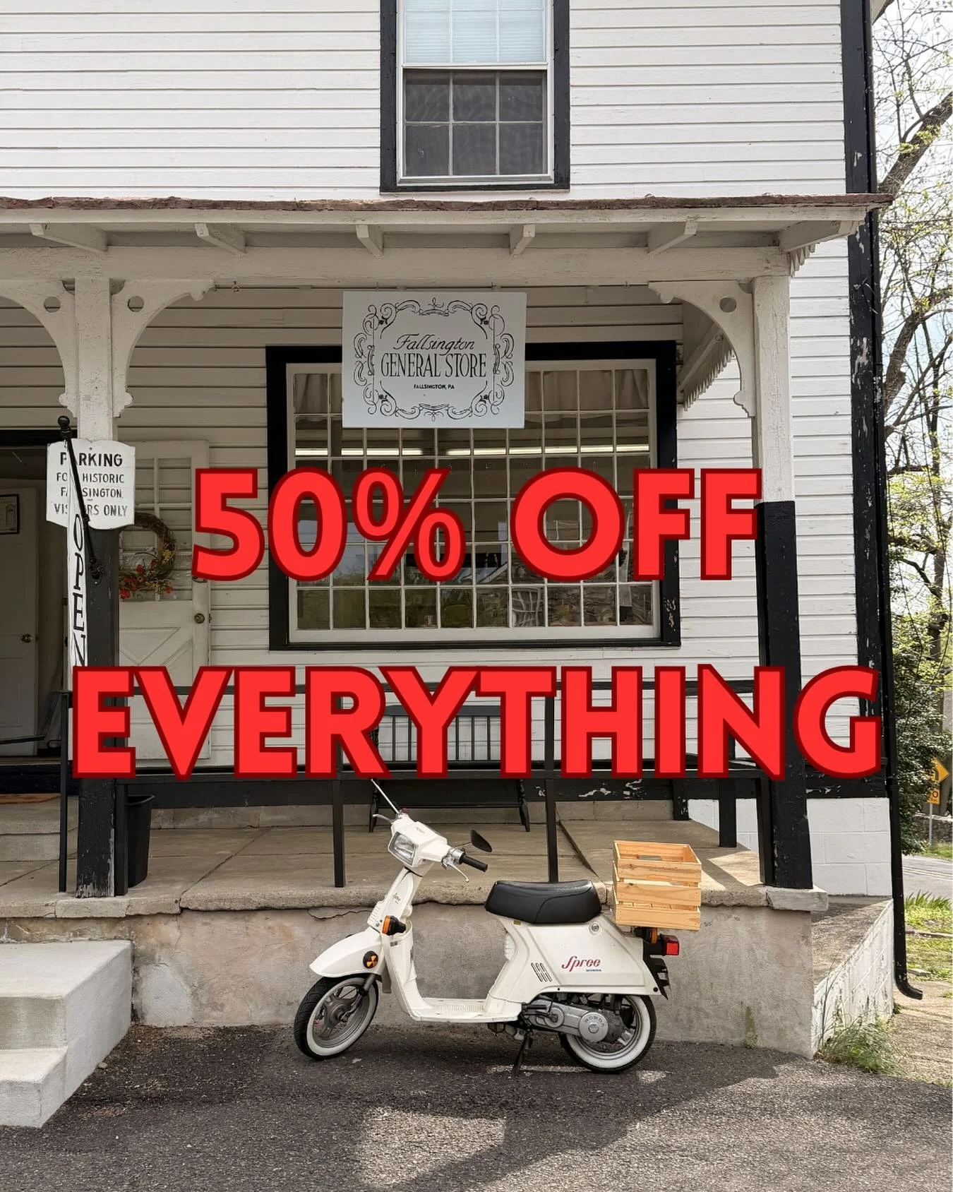 Everything is now 50% off! I also figured out the last day that the shop will be open and that will be Friday, April 24th. Only 9 days left!! Come stock up on gifts for a steal.❤️❤️❤️❤️