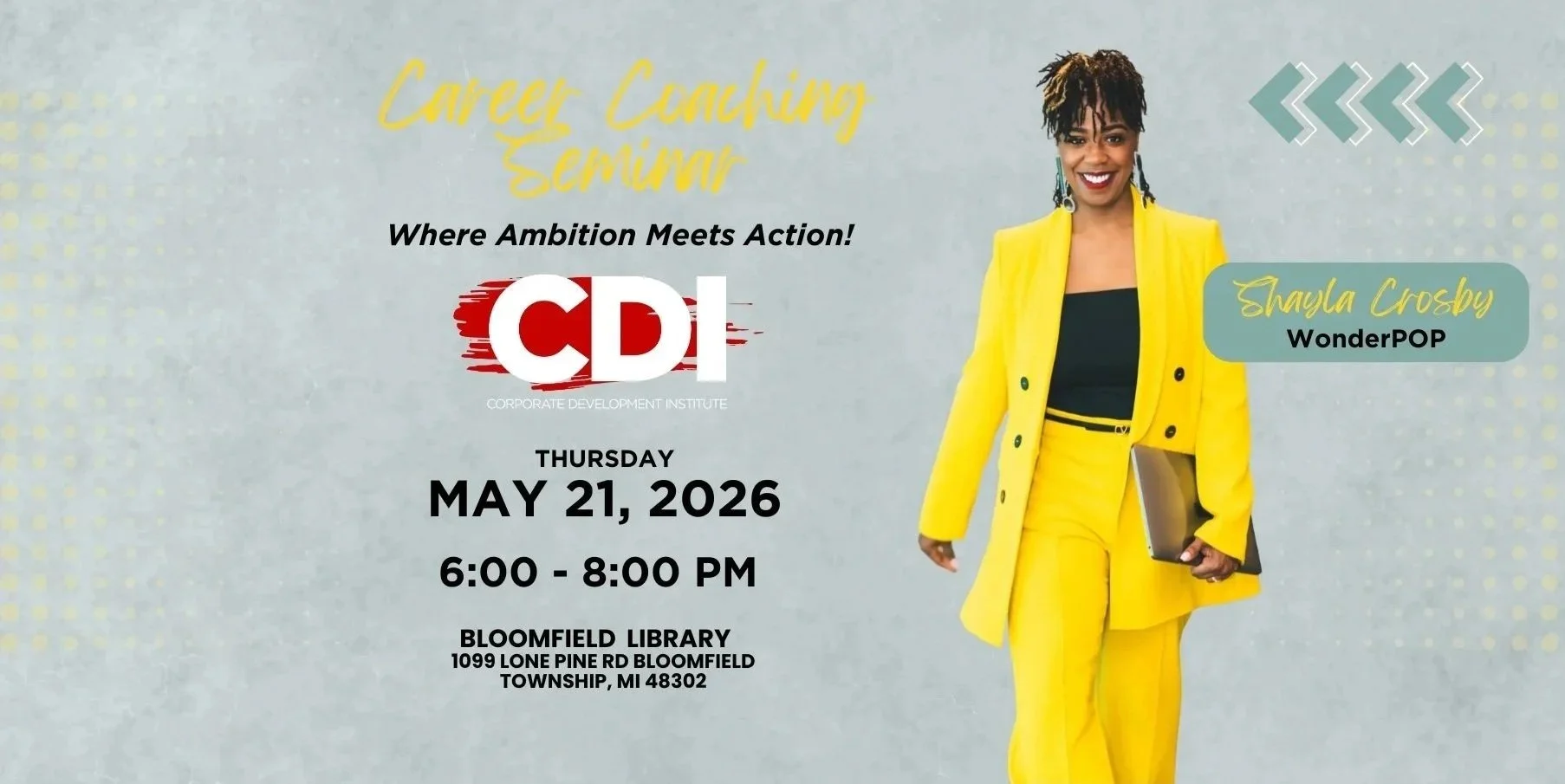 Career coaching seminar