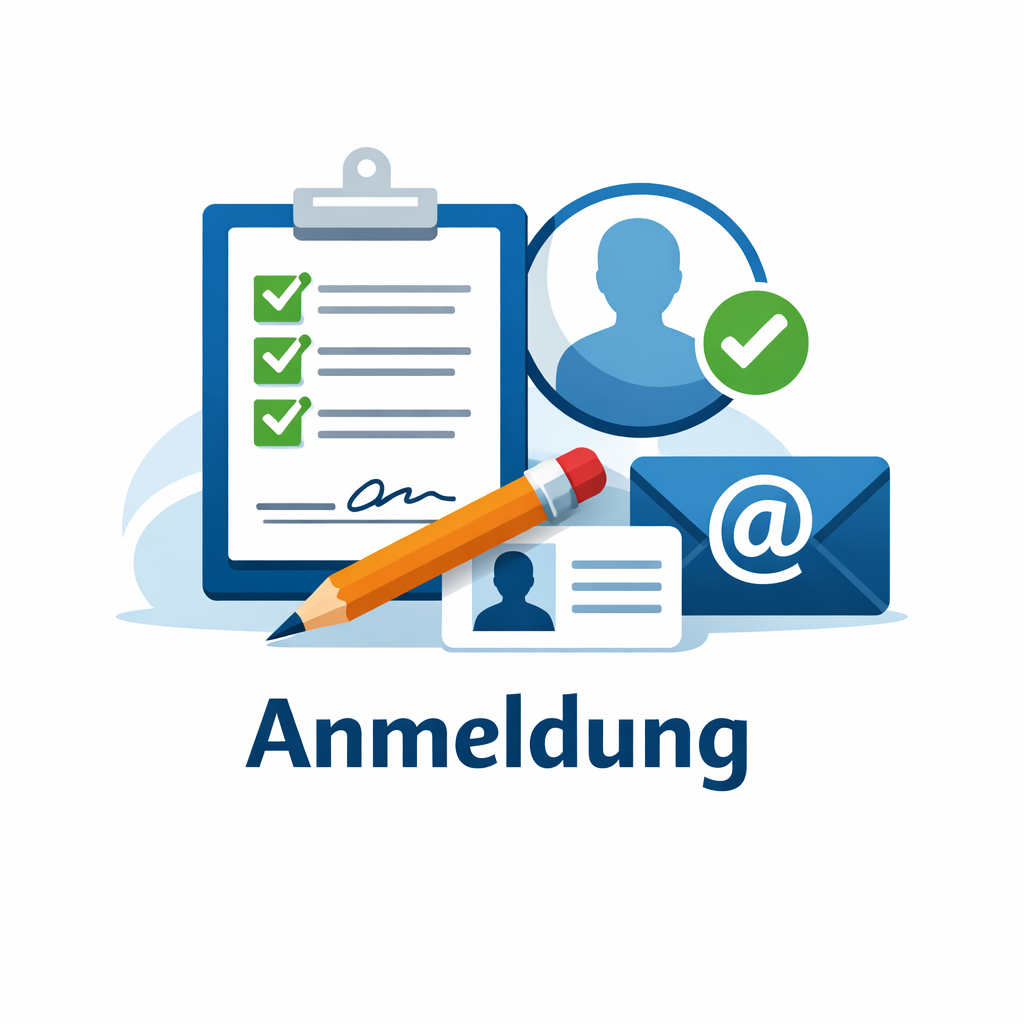 “Sind Sie schon angemeldet?”