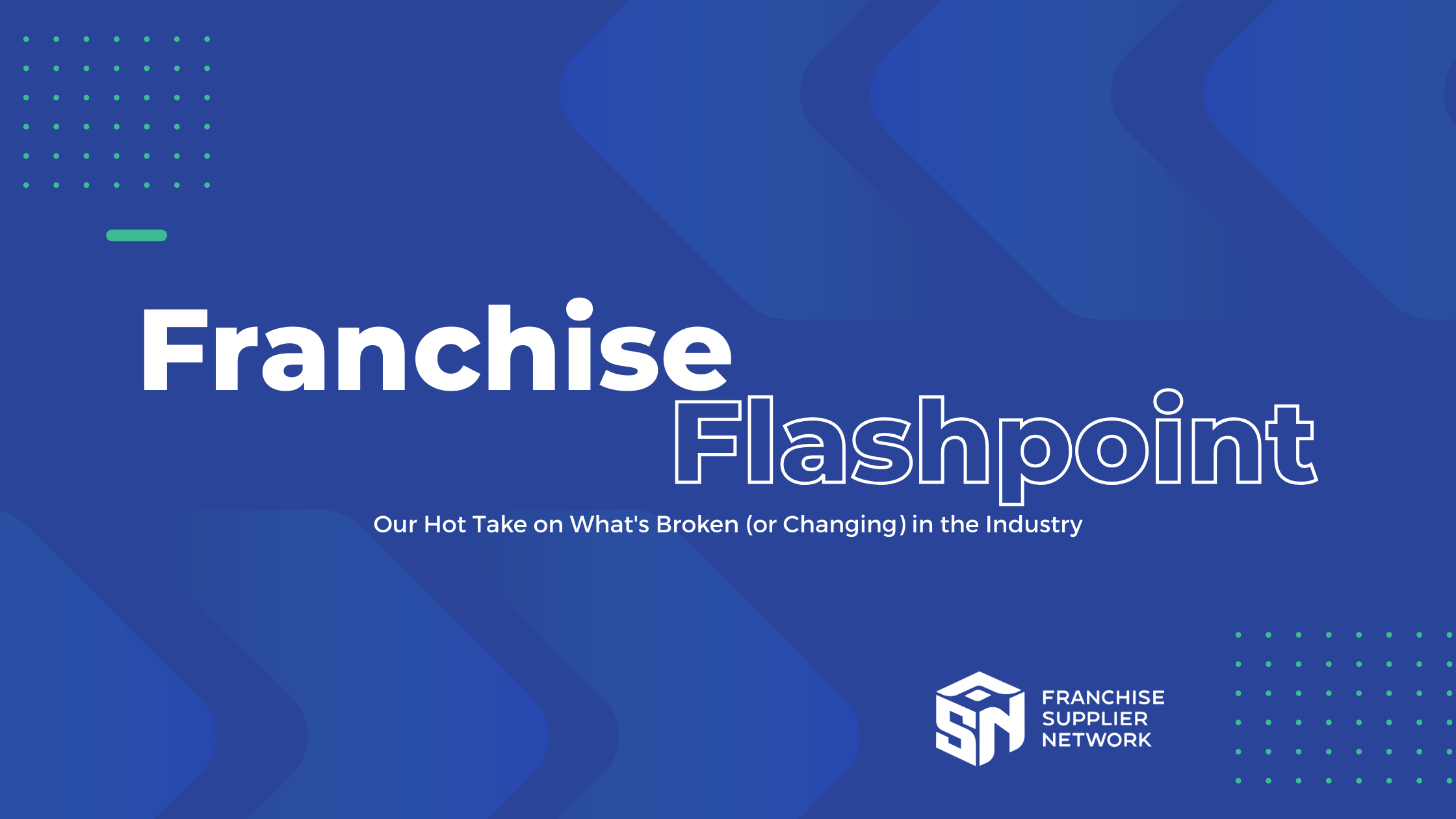 Franchise Flashpoint - January 2026