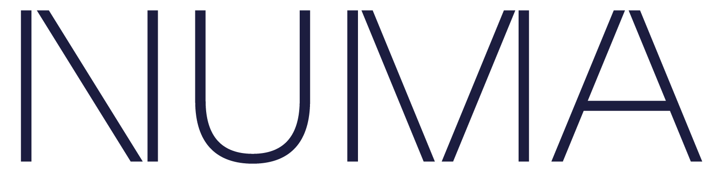 Navy NUMA wordmark logo