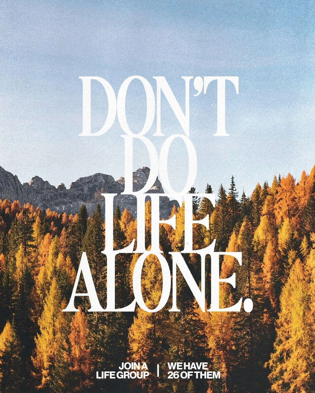 You weren&rsquo;t meant to do life alone. 

Our Life Groups are a place to build friendships, study God&rsquo;s Word, and walk through life with people who care.

Find a group and get connected. 👇

🔗 https://freshwaterjc.churchcenter.com/groups/lif