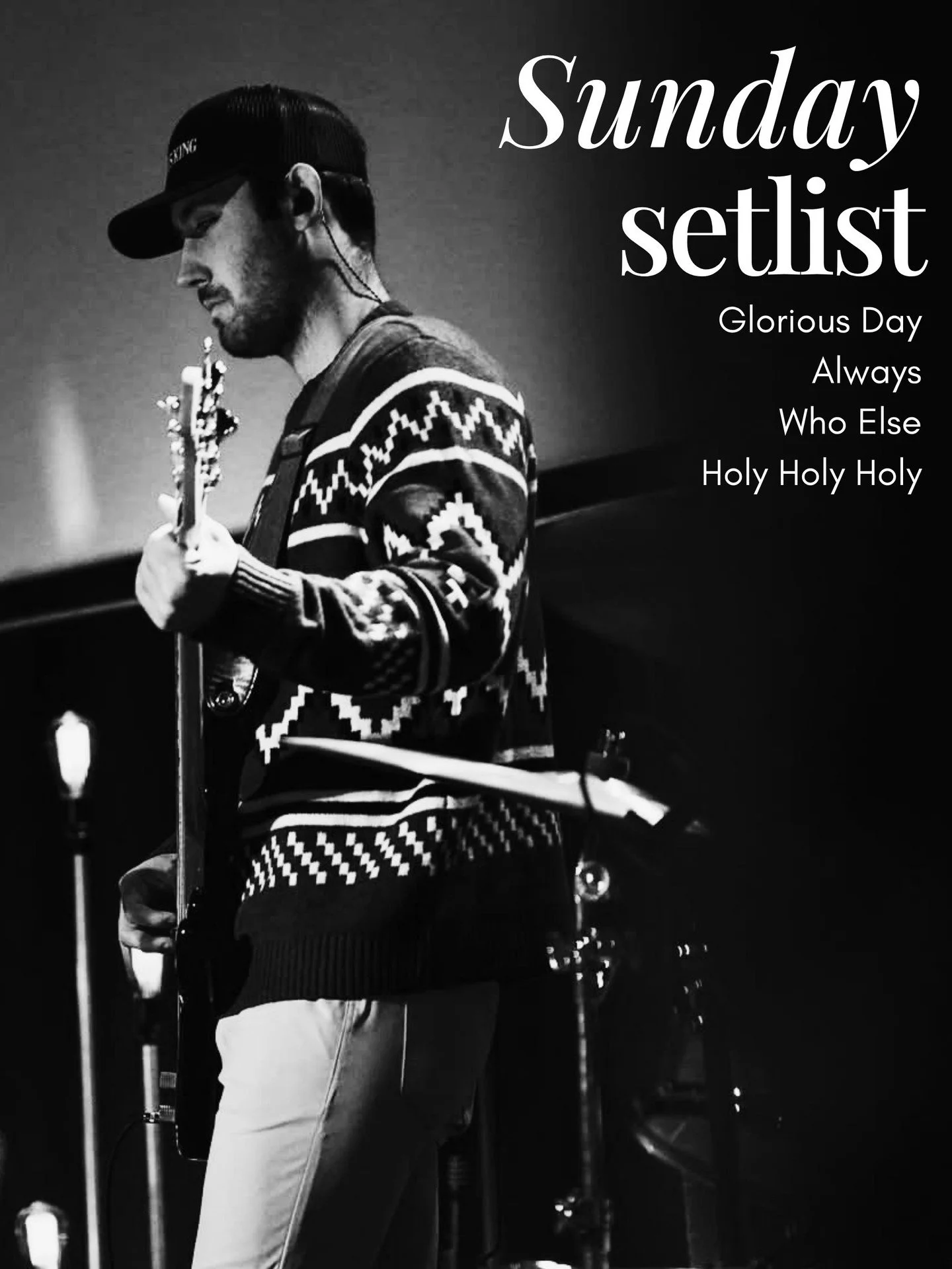 Sunday Setlist ✨