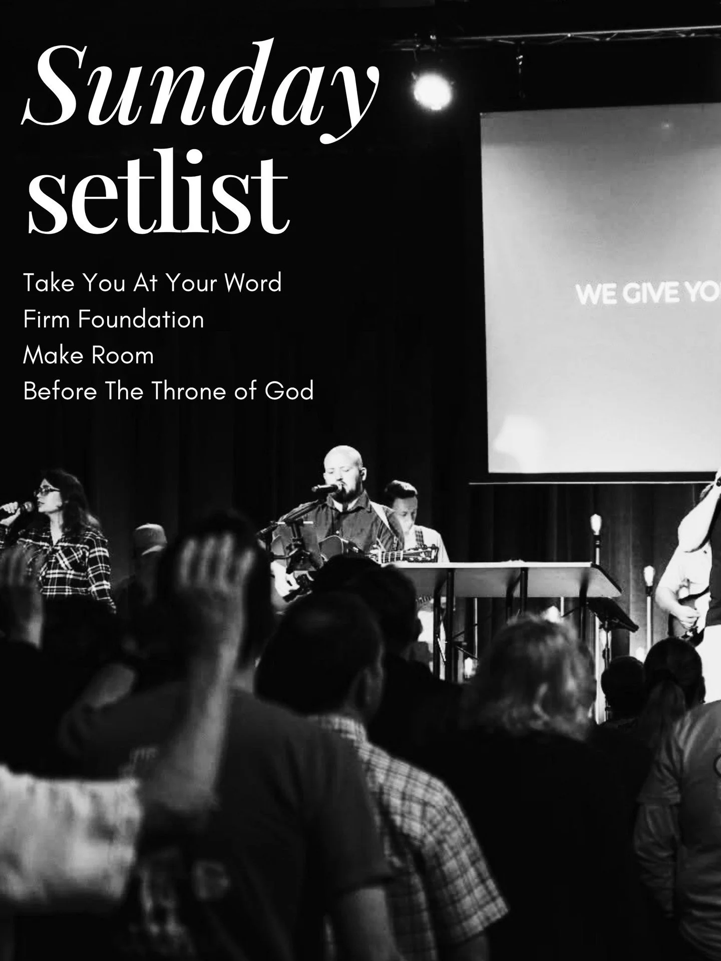 Sunday Setlist ✨