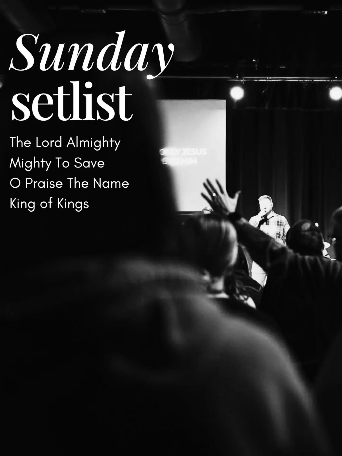 Sunday Setlist ✨