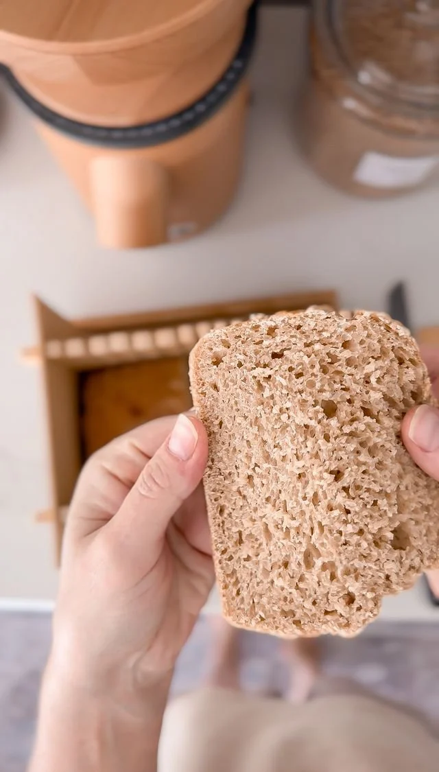 Easy Freshly Milled Sourdough Sandwich Bread