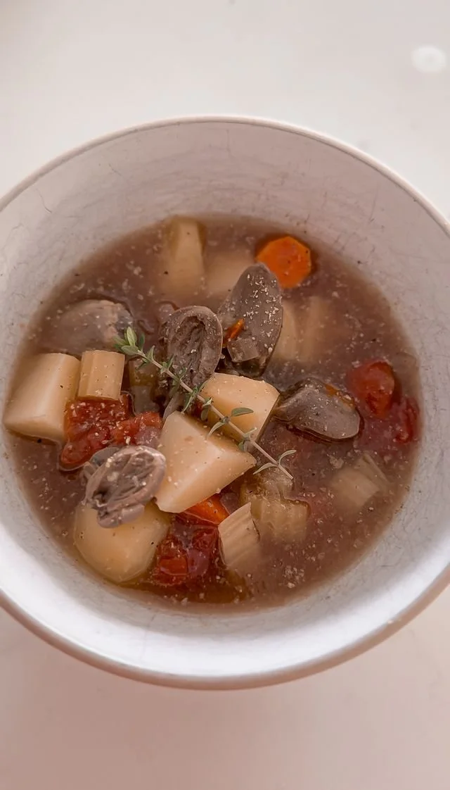 Chicken Heart Stew