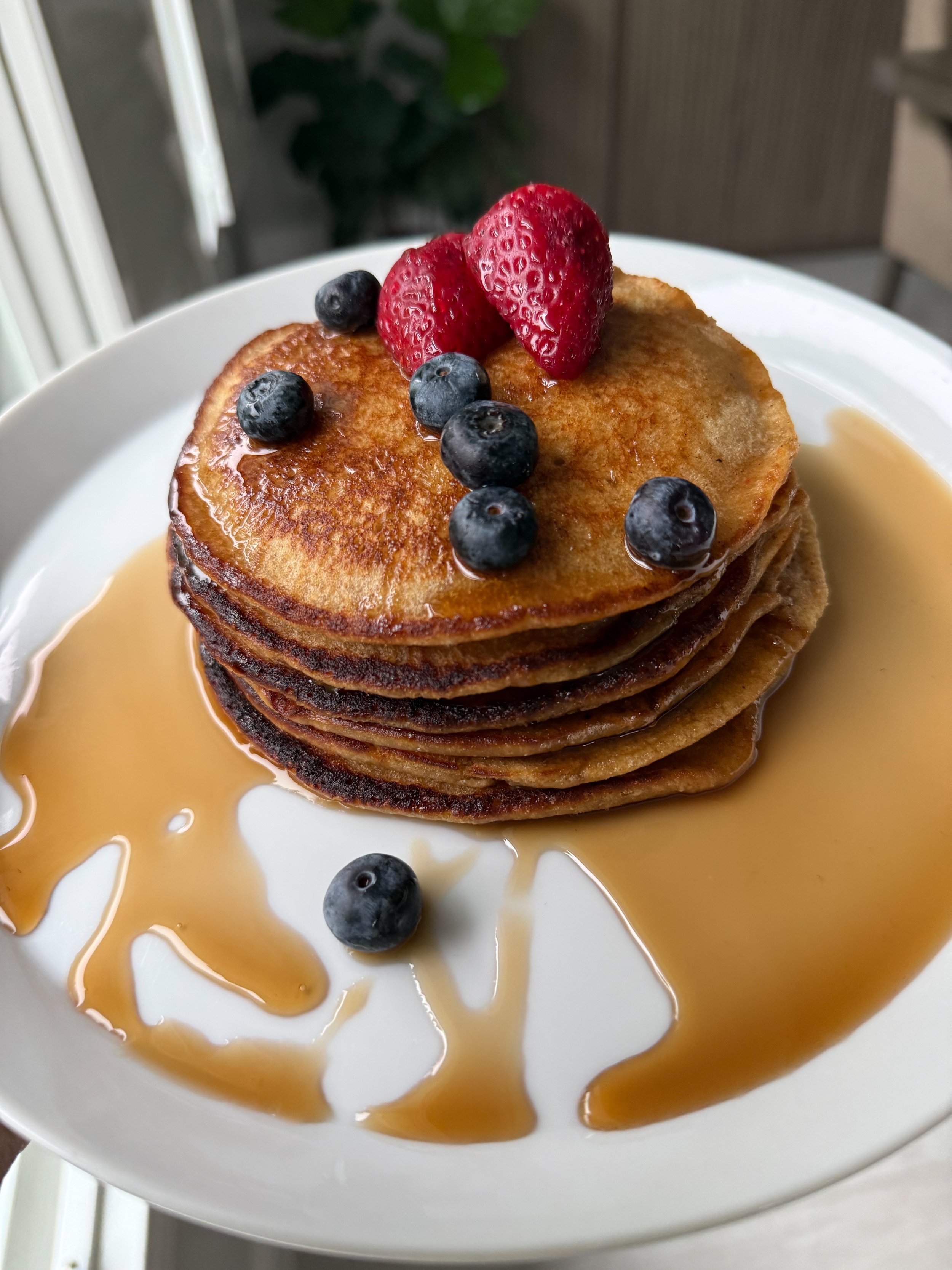 Freshly Milled Einkorn Pancakes