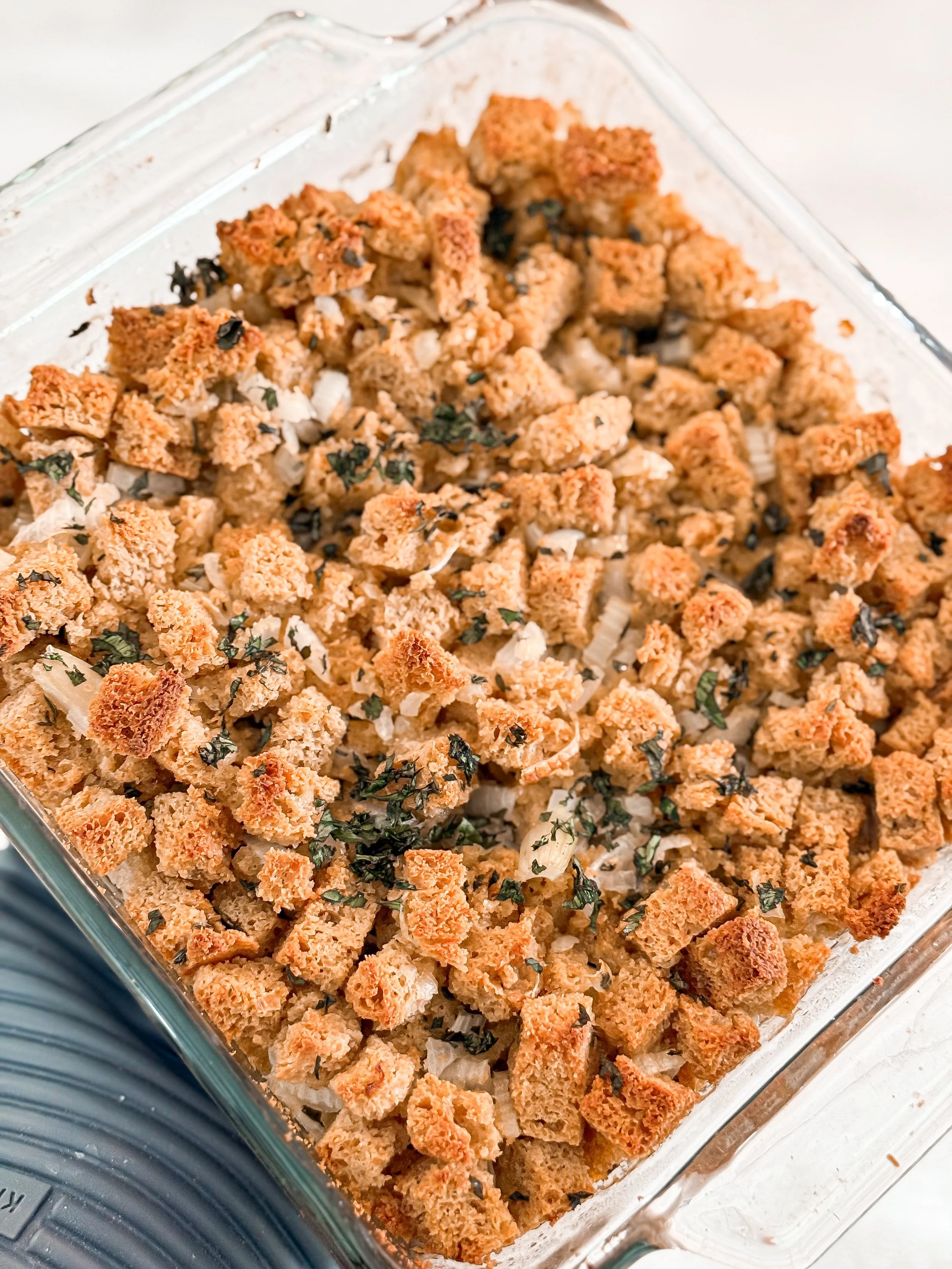 Freshly Milled Thanksgiving Sourdough Stuffing