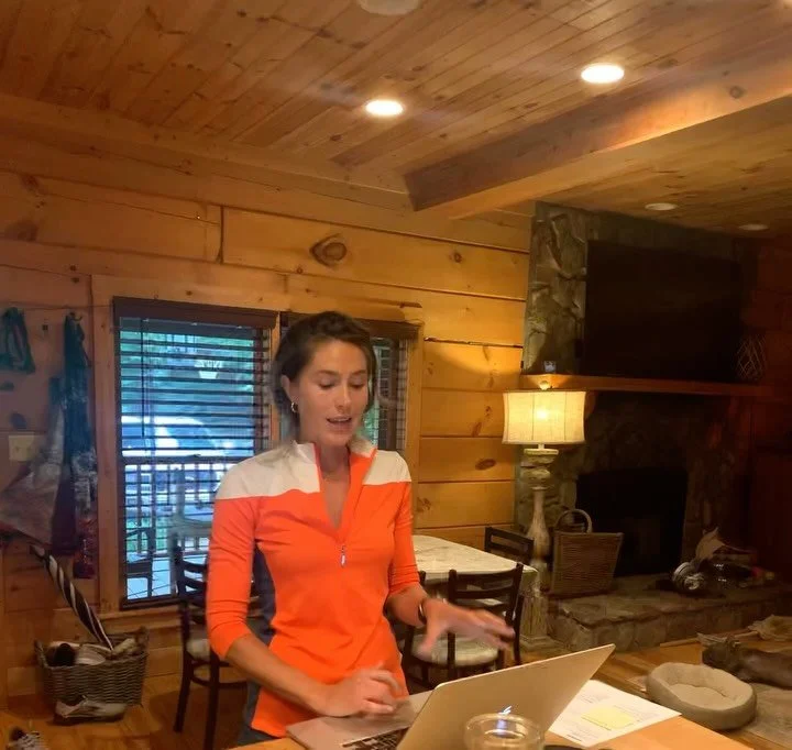 This was a mid-planning session photo taken when I was completely unaware of the camera.⁣
⁣
And that&rsquo;s what happens a lot when I organize. I&rsquo;m in the flow, the zone, whatever you want to call it. ✨⁣ And potential, lights me the 𝘧𝘤𝘬 up✨