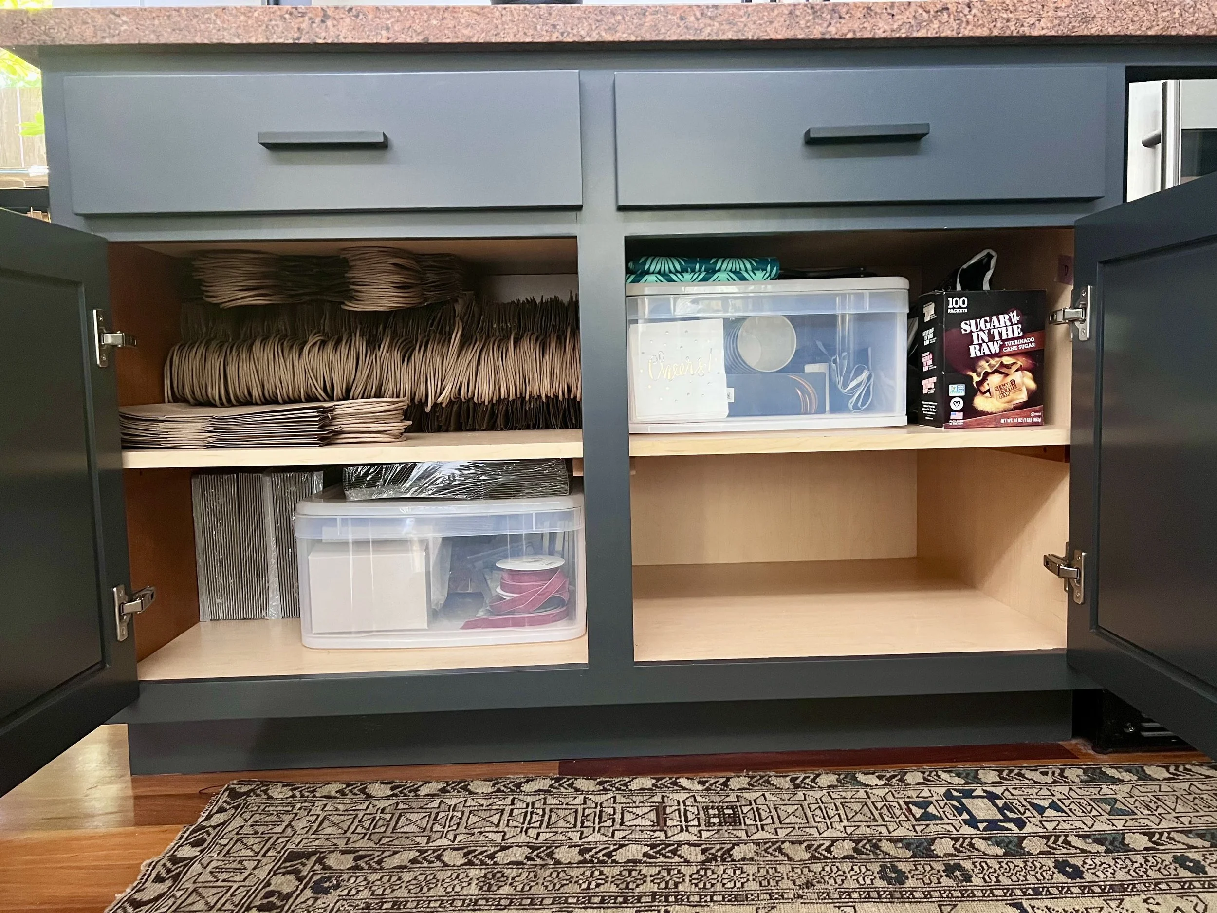 Small cabinet edits for a home in Lafayette, California.