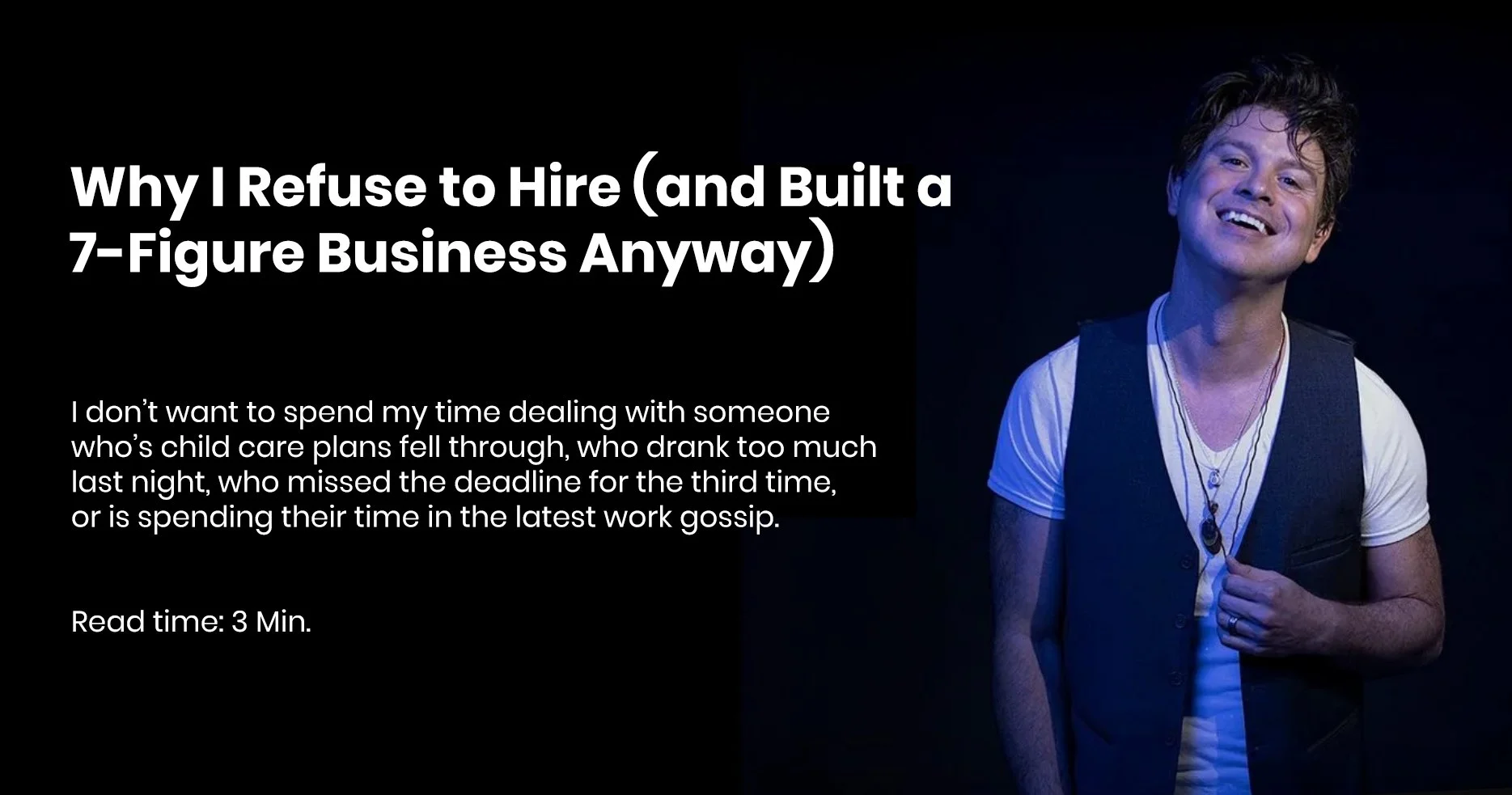 Why I Refuse to Hire (and Built a 7-Figure Business Anyway)