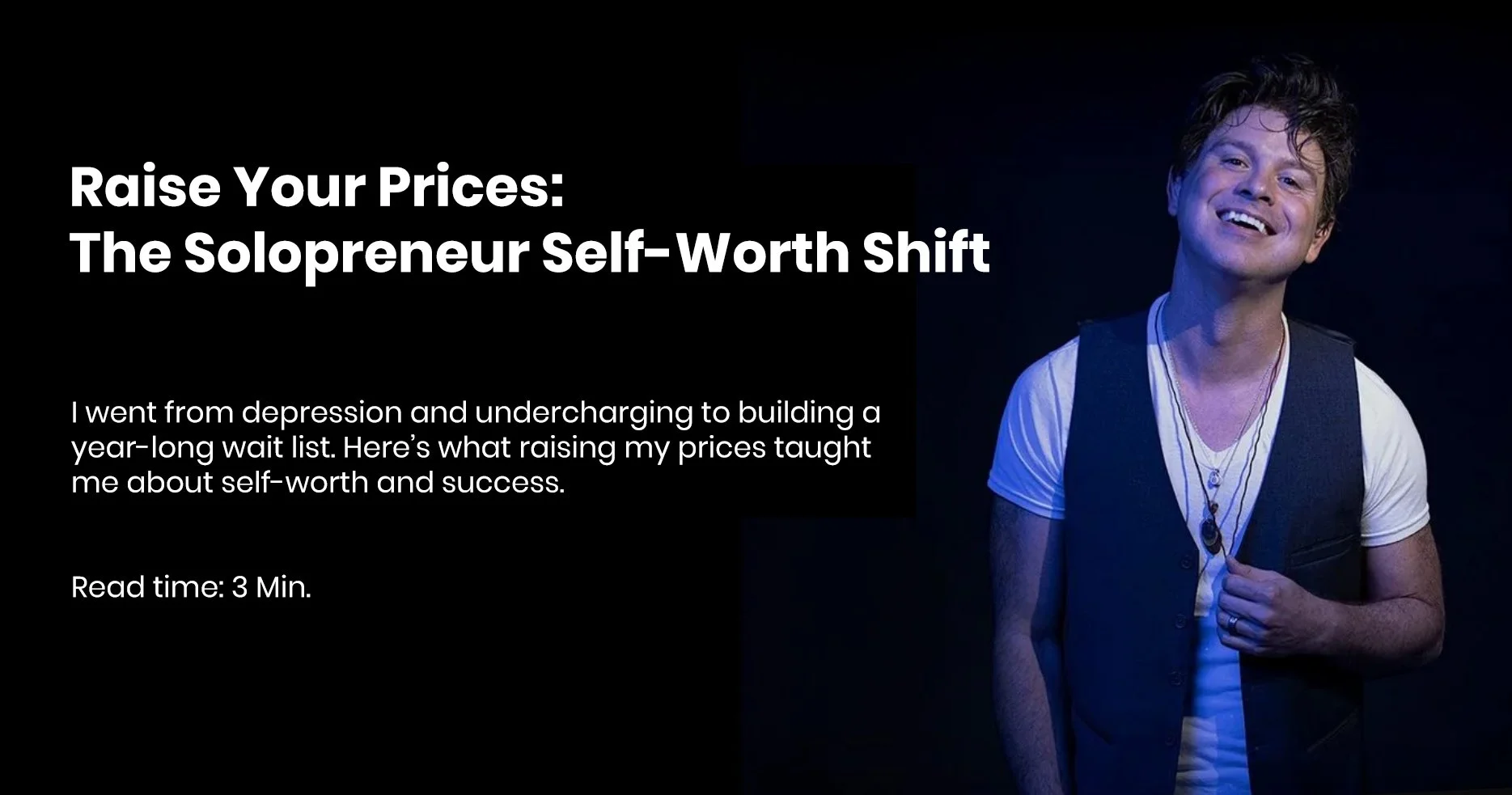 Raise Your Prices: The Solopreneur Self-Worth Shift