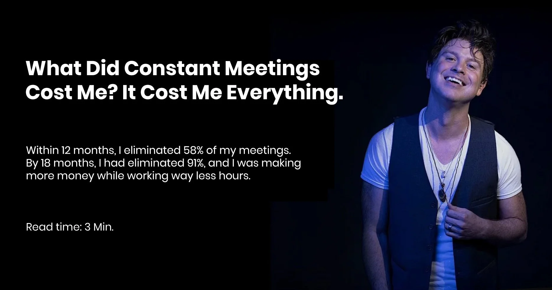 What Did Constant Meetings Cost Me? It Cost Me Everything.