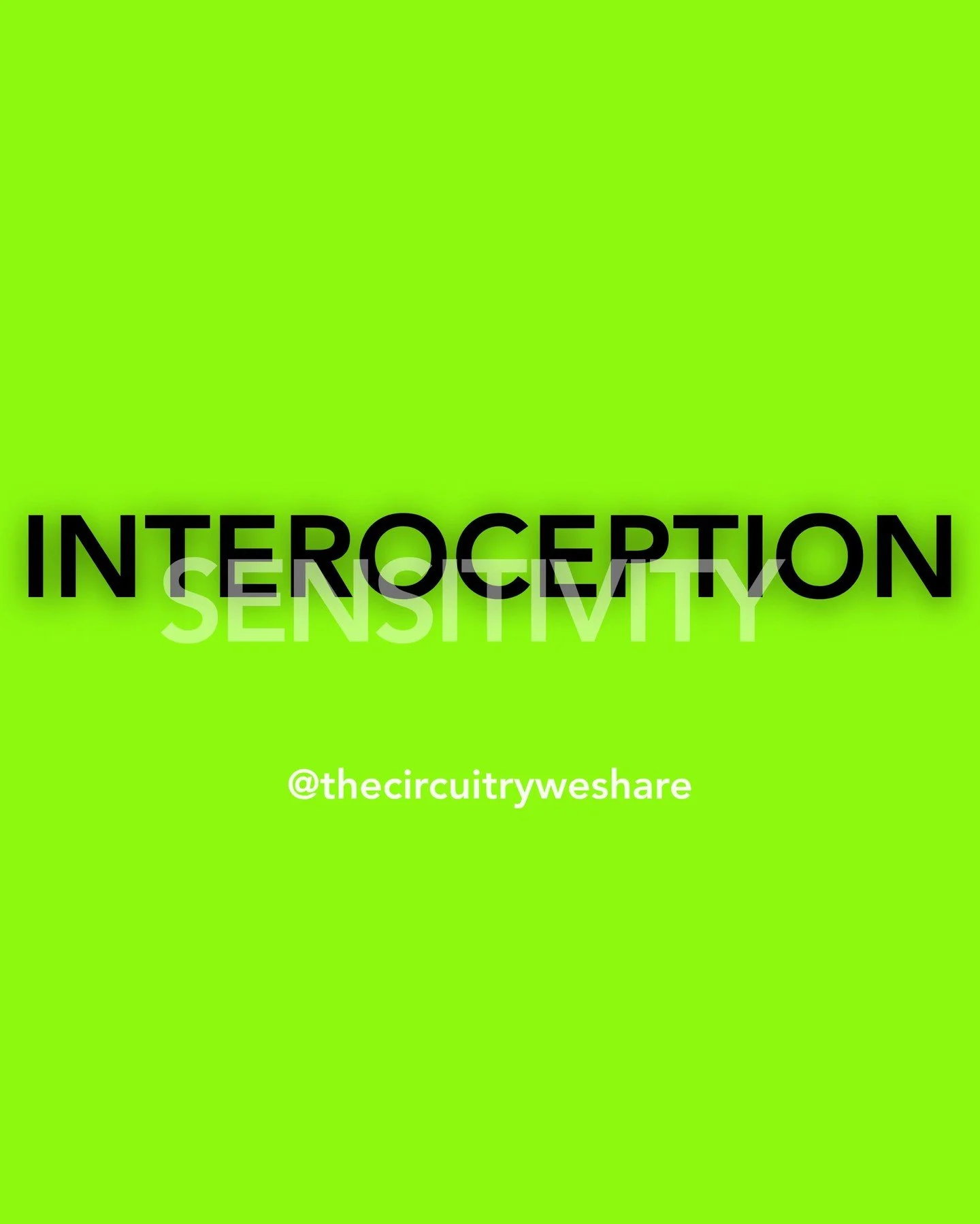 The four main characters in The Circuitry We Share are highly interoceptive - meaning they have an acute awareness of the internal signals and sensations within their bodies - from a tightening in their stomach, to a quickening in their chest, a cold