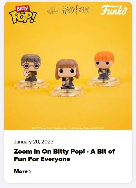 Bitty POP! Product Launch
