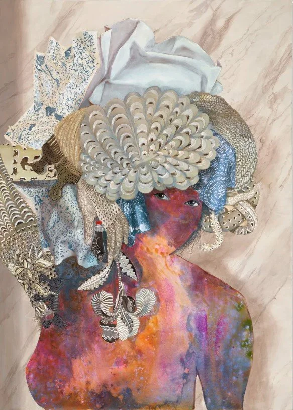 Firelei Baez, Josephine Judas GOAT (it does not disturb me to accept that there are places where my identity is obscure to me, and the fact that it amazes you does not mean I relinquish it), 2017 (Dominican Republic)