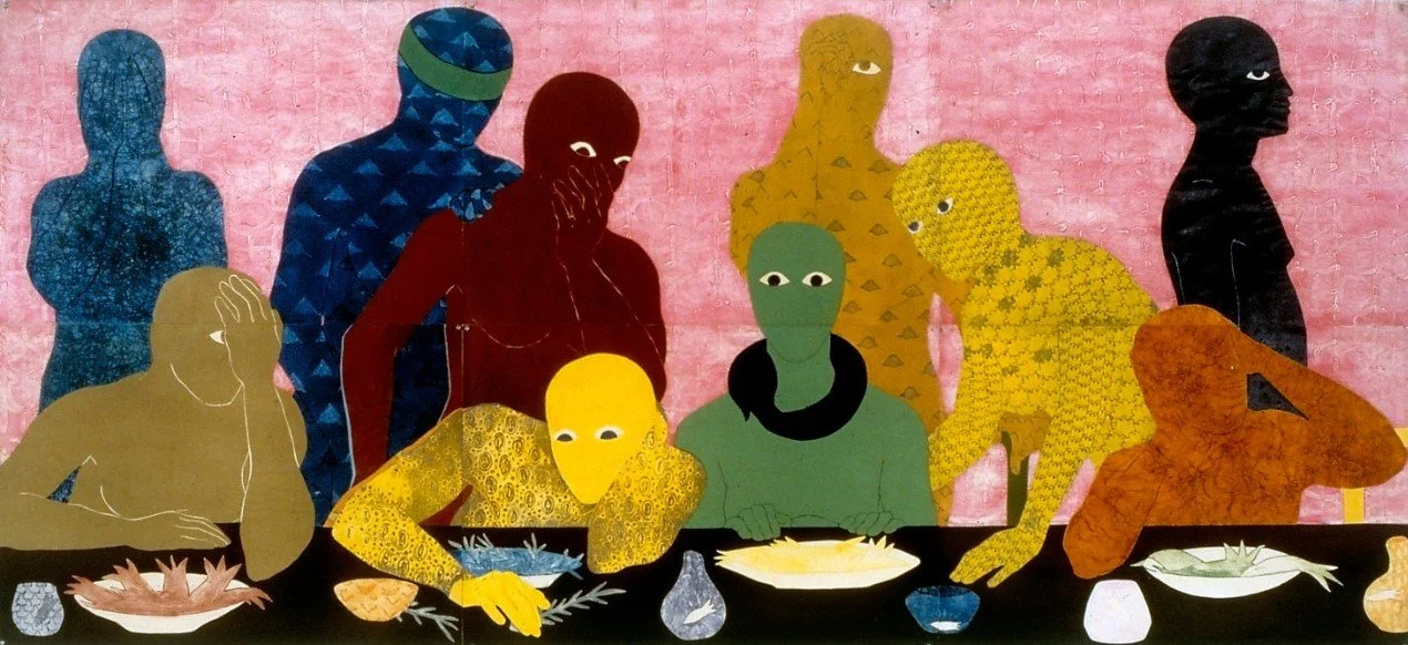 Belkis Ayón, La Cena (The Supper), 1988 (Cuba)