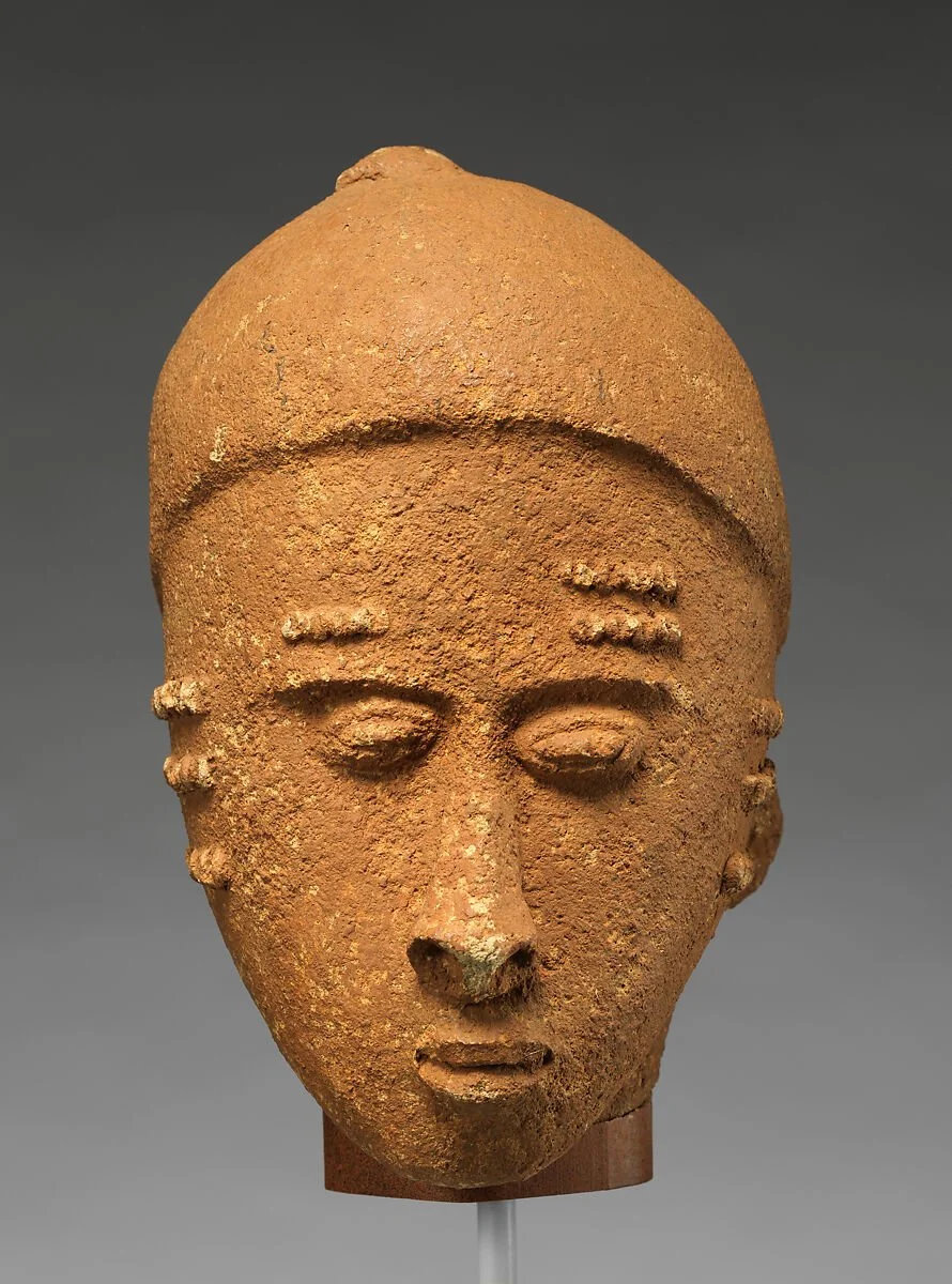 Memorial head, Akan, 18th century, (Ghana)