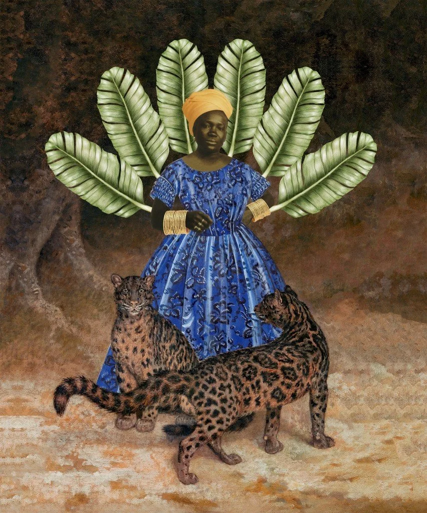 Silvana Mendes, Afetocolagens Série (Affection collages Series), 2019 (Brazil)