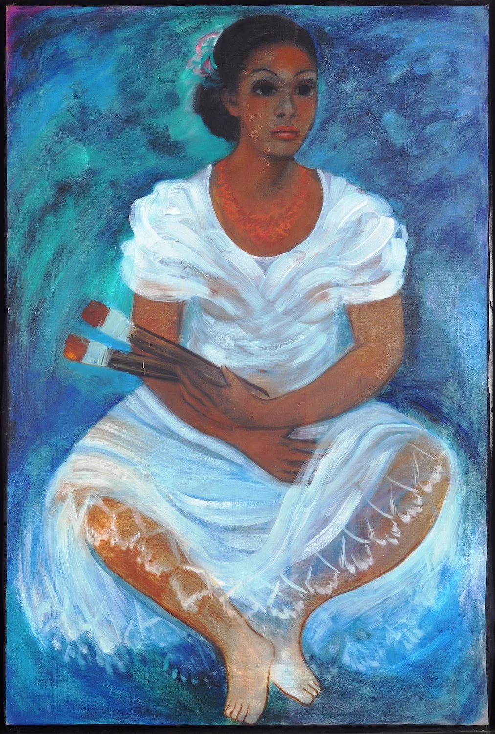 Julia López, Autorretrato (Self-Portrait), 1980 (Mexico)