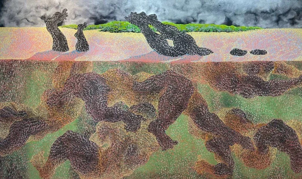 Didier William, Charged landscape, Cursed Grounds, They’ll Come for Us. They’ll Come From the Sky, 2022 (Haiti, United States)