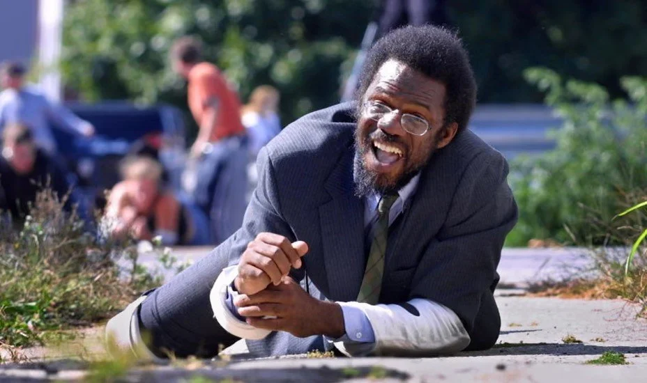 Pope. L, crawling in Portland, Maine, 2002 (United States)