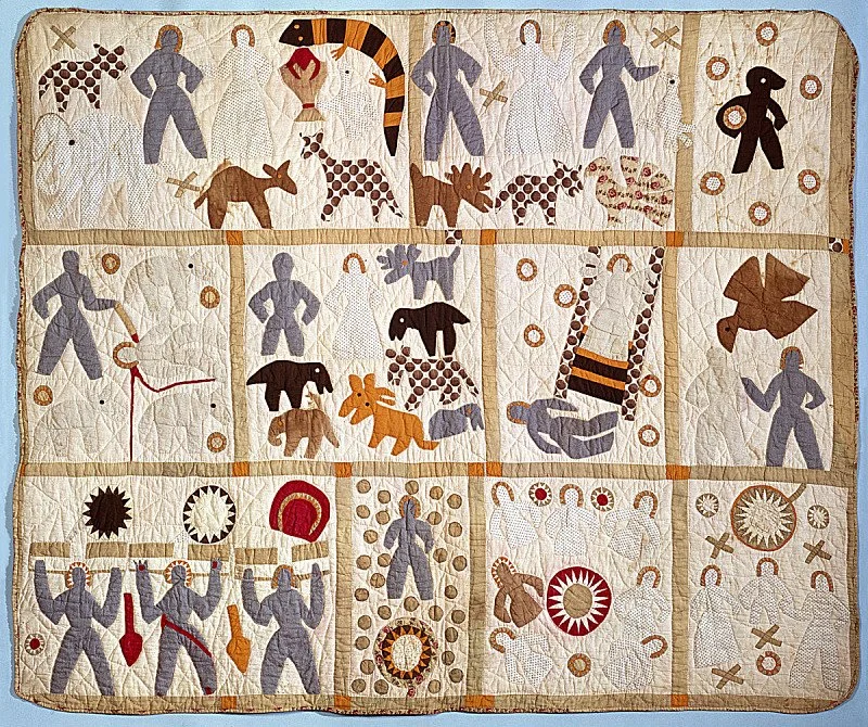 Harriet Powers, Bible Quilt, 1885-86 (United States)