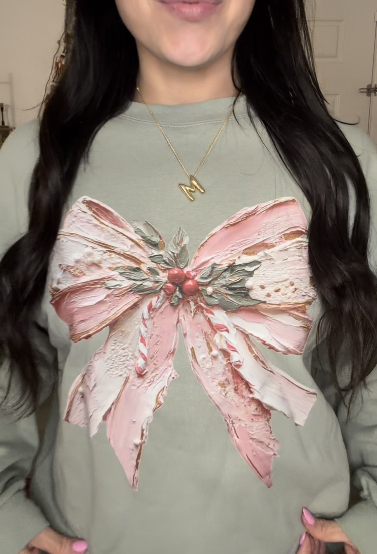 Southern Christmas Bow Sweater