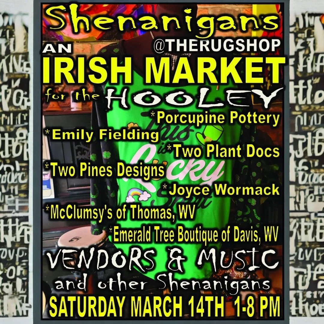 Don't miss TPD's pop-up tomorrow at 37 North Centre Street, Cumberland from 1-8pm! I'll have my latest dyes and Beck will be showcasing her amazing stained glass. Come for the live music and stay for the great atmosphere and fantastic people.

#two_p