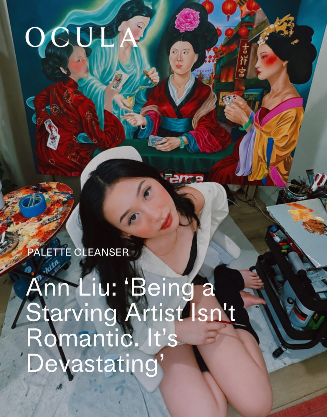 Ann Liu Ocula Magazine interview cover