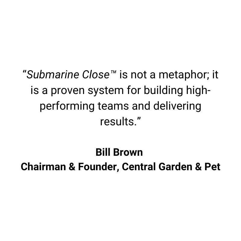 Bill Brown Review of Submarine Close book