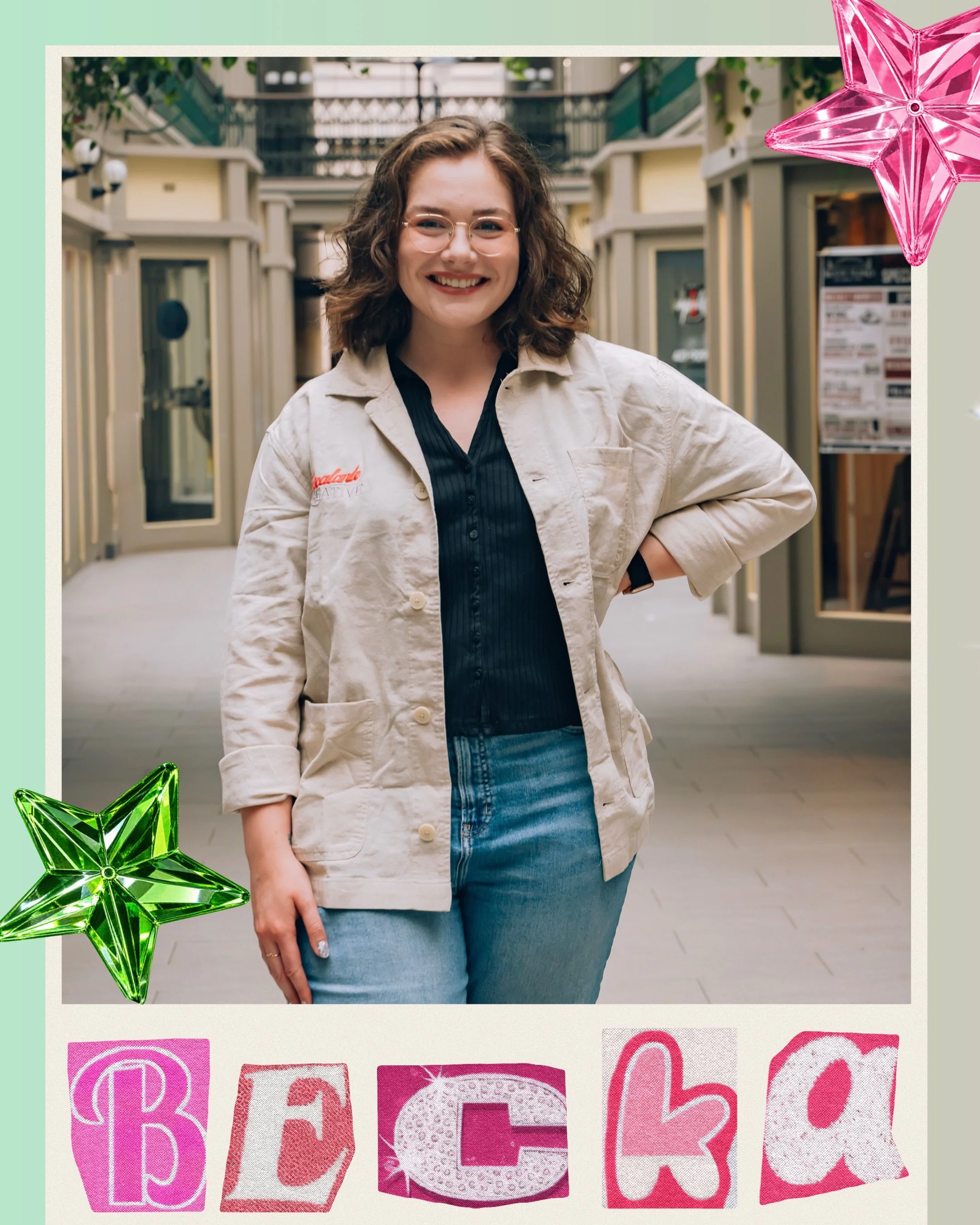 Meet Becka Carroll (@berkingbad )👋

She&rsquo;s a creative strategist, video director, producer, and the woman behind the curtain of the Escalante Creative website. 

By day, Becka does government relations and communications for public higher educa