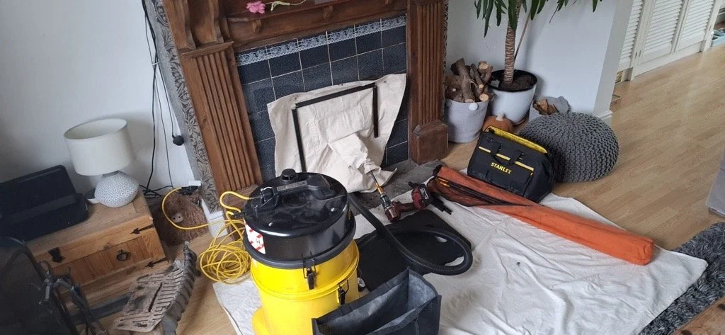 Chimney sweeping and cleaning