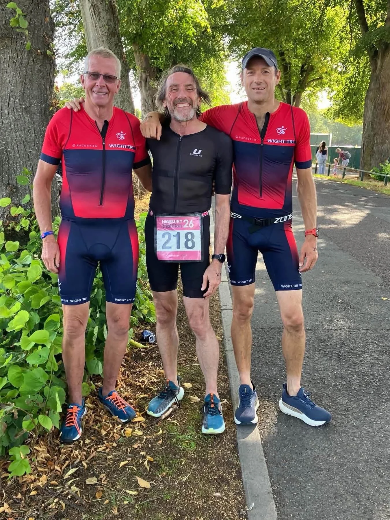 The Newbury Sprint Triathlon served up its usual Berkshire beauty this weekend &mdash; rolling countryside, fresh air, friendly marshals and just enough potholes to keep everyone awake. Enter our trio of testosterone- Wight Tri&rsquo;s Steve Dines, R