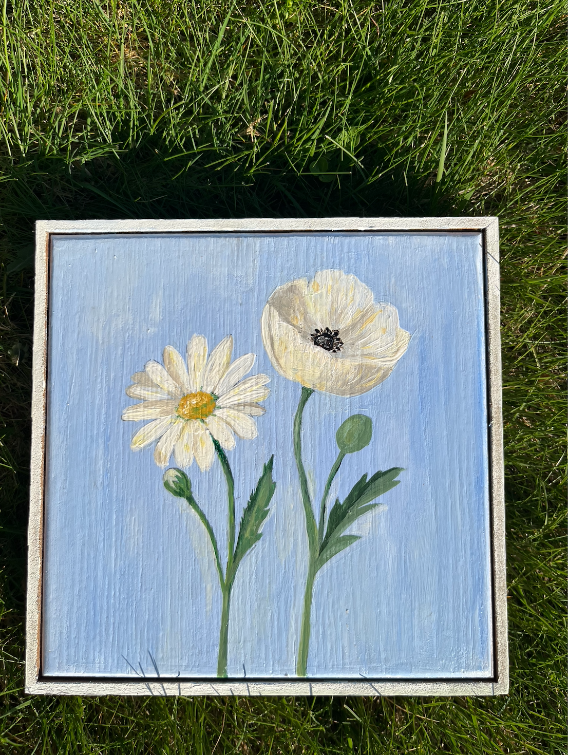 Commission Birth Flower Painting for Mother's Day (April + August)