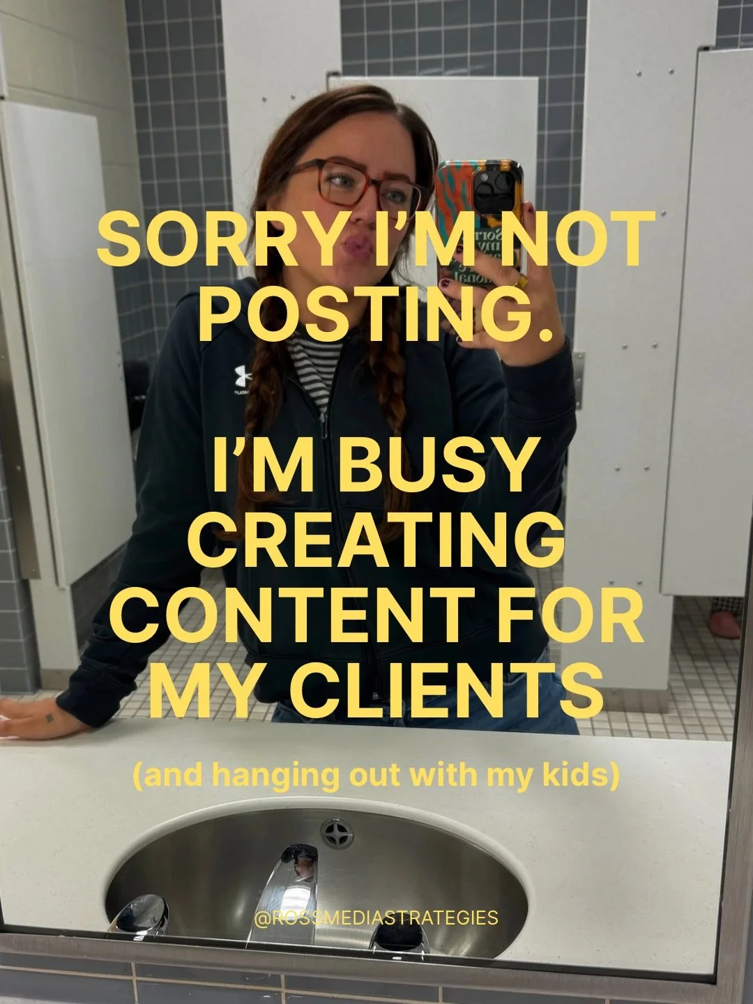 Sorry 😬 (not sorry)

#contentcreator #socialmediamanager #socialmediamarketing #socialmediastrategist #workinsocialmedia