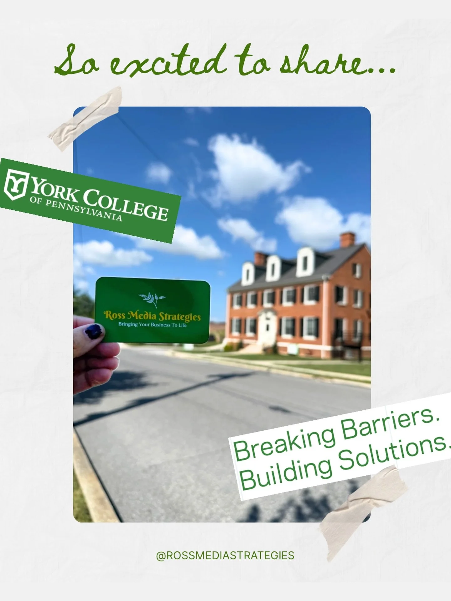 By some miracle&hellip; I was approached to join forces with @gcci.ycp for the next 5 months as a consultant to help them create and implement their social media strategy AND to mentor their student team 🤯

Me? A mentor? It doesn&rsquo;t feel real. 