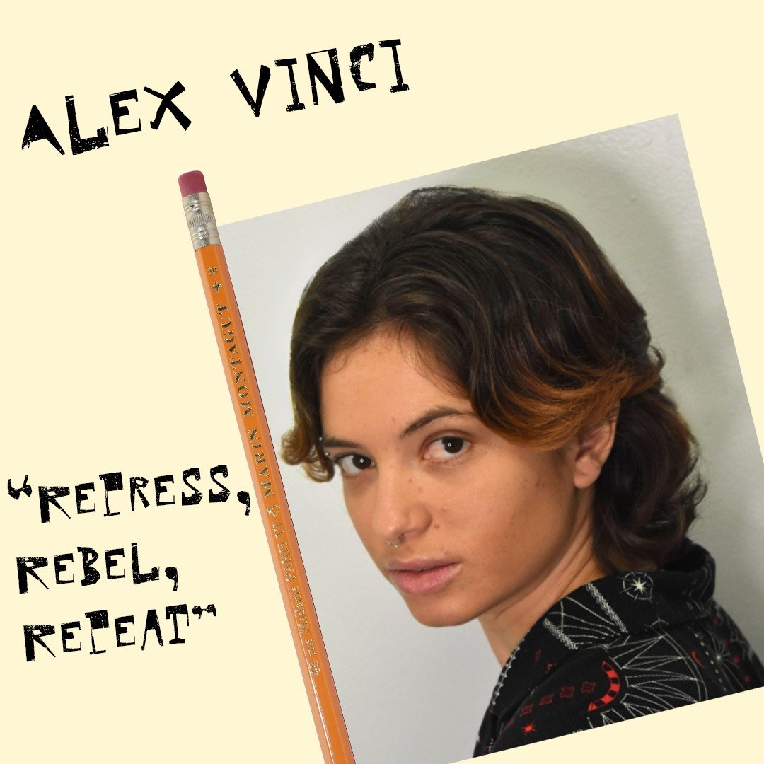 Director/Project 5:

&ldquo;Repress, Rebel, Repeat&rdquo;

Alex Vinci is a Cuban-Italian writer-director, actor, and multi-disciplinary artist. He has been writing since he can remember, and he is always excited at the opportunity to share his work. 
