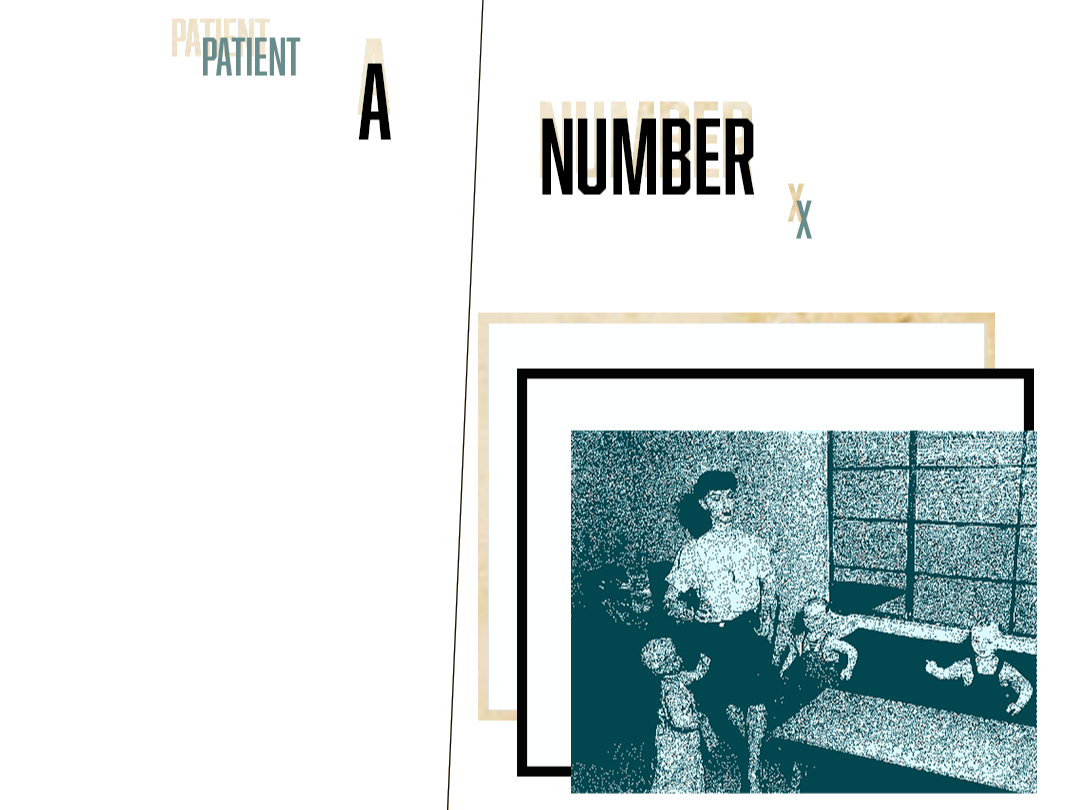 Cover of a book titled 'Number A' by Caryl Churchill, with a stack of vintage television sets on the bottom right.